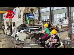 1050 H14 ألومنيوم رقيق القرص المستدير الحثية 1.5 ملم مشرقة لحاويات البيتزا