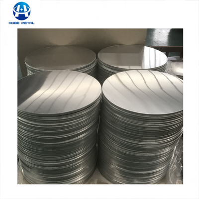 نقاء 99.5٪ ألومنيوم حلقات لوحة 1050 3003 مع رسومة عميقة و anodizing للطبخات الضغط