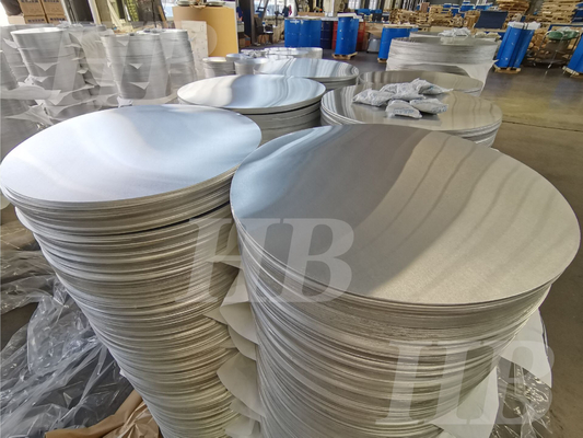 8 سلسلة الألمنيوم الصبغ المسالق القرص الدائرة 6mm 1070 1100 لشارات الشمسية