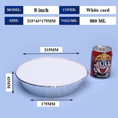 8 بوصة من ورق الغداء صندوق حاوية