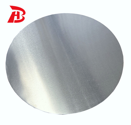0.45- 6mm سمك 100-1300 قطر الألومنيوم الفضي الدائرة المستديرة للاستخدامات المتعددة