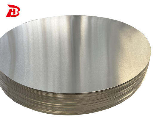 1050 1100 1060 دائرة الألومنيوم قطر 80mm-1600mm سمك 0.3-6.0mm مخصصة