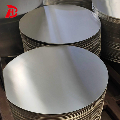 1100 سبيكة الألومنيوم الدائرة لأدوات الطبخ وعلامة الطريق سمك 80mm-1600mm