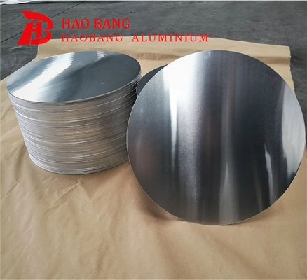1050 - H14 الألومنيوم الدائري الدائرة سبيكة رقائق رقائق للاشارات التحذيرية للطريق