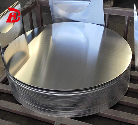 طاحونة الانتهاء 0.35mm-6.0mm ألومنيوم اللوح الدائري للمنعكس