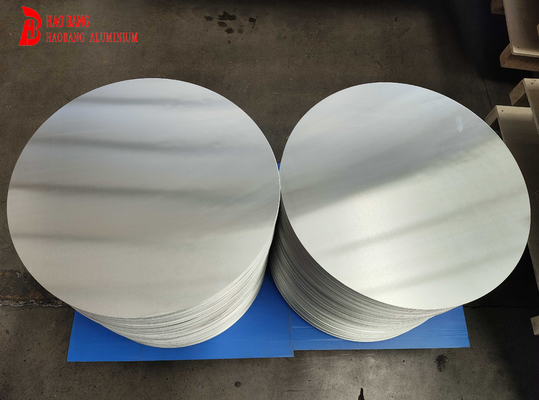 طاحونة الانتهاء 0.35mm-6.0mm ألومنيوم اللوح الدائري للمنعكس