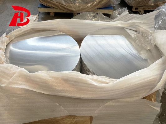 حلقات الألومنيوم الفضية الخفيفة الوزن 1100 0.3-6.0MM للمشاريع العاكسة