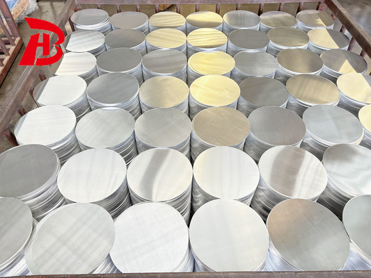 صفيحة دائرية من الألومنيوم الدقيق الحجم المخصص قطرها 80mm-1600mm