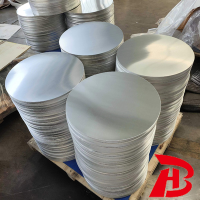 3003 astm b209 dc ألومنيوم حلقة ورق محاطة بالمعادن الدائرية لأدوات المطبخ