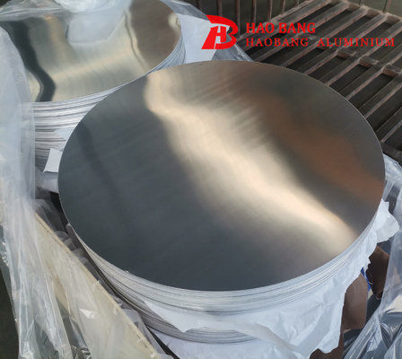 3003 astm b209 dc ألومنيوم حلقة ورق محاطة بالمعادن الدائرية لأدوات المطبخ