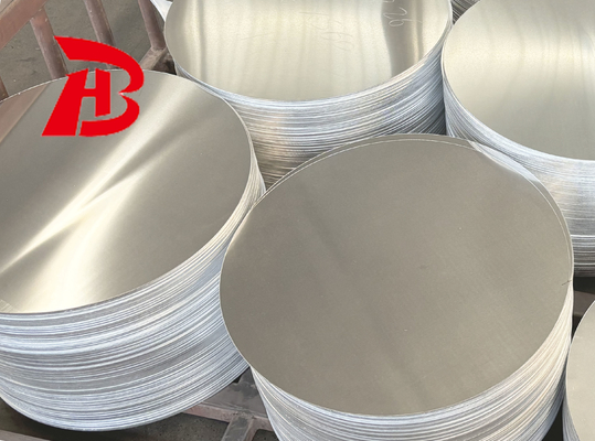 صفيحة دائرية من الألومنيوم الدقيق الحجم المخصص قطرها 80mm-1600mm