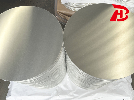 1060 3003 5052 سبيكة H24 H32 2mm 676mm قطر حلقة الألومنيوم لعلامات التحذير على الطريق