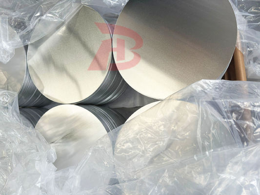 High Flatness Aluminum Disc 1050/3003 Alloy O H12 Temper CC DC Material Deep Drawing Crack Resistant Custom Diameter for Pots Pans Industrial Stamping