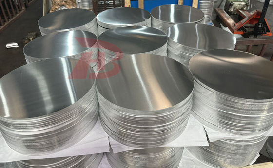 High-Shine Silvery Aluminum Circles 1050/1080 80-1600MM for Household Fixtures