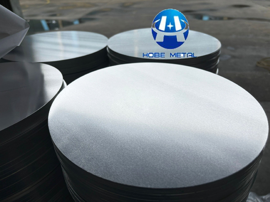 0.3mm - 6.0mm سمك 1050 دائرة الألومنيوم لأدوات الطبخ