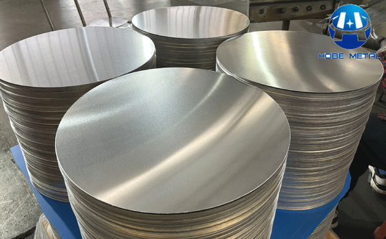 0.3mm - 6.0mm سمك 1050 دائرة الألومنيوم لأدوات الطبخ