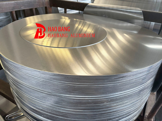 GB/T3880 ASTM B209 معيار 1 سلسلة دائرة الألومنيوم لأدوات الطبخ السطحية الناعمة