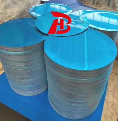 GB/T3880 ASTM B209 معيار 1 سلسلة دائرة الألومنيوم لأدوات الطبخ السطحية الناعمة
