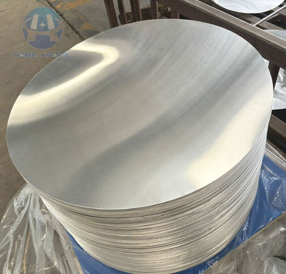 حلقات الألومنيوم الفضية المقاومة للصدأ 1080/1100 0.3-6.0MM للأجهزة المزخرفة