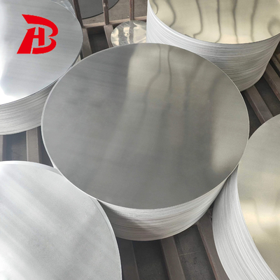 GB/T3880 ASTM B209 معيار 1 سلسلة دائرة الألومنيوم لأدوات الطبخ السطحية الناعمة