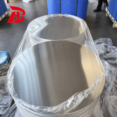 سطح ناعم قرص الألومنيوم السطحية العالية 0.3 6mm سميكة الحجم المخصص الألومنيوم الفارغ لغطاء المصباح والوعاءات