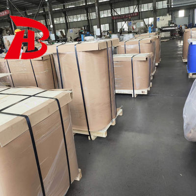 فضة قابلة للتلاعب 1080 ألومنيوم حلقات 0.3-6.0MM سميكة 80-1600MM لأجزاء نظام HVAC