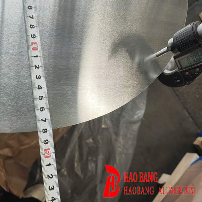 حلقات الألومنيوم الفضية المقاومة للصدأ 1080/1100 0.3-6.0MM للأجهزة المزخرفة