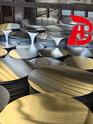High-Shine Silvery Aluminum Circles 1050/1080 Alloy 80-1600MM Diameter for Household and Industrial Fixtures