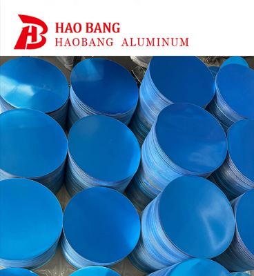 دوائر وأقراص ألومنيوم عالية الجودة من سبائك سلسلة 3000 بقطر 80-1600 ملم وسمك 0.3-6 ملم