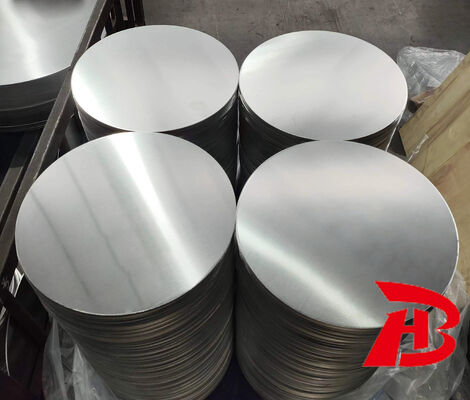 Smooth Surface High Flatness Aluminum Disc 1050 1060 3003 Alloy, 0.3–6mm Thick, Custom Size Aluminum Blank for Lamp Cover & Pots