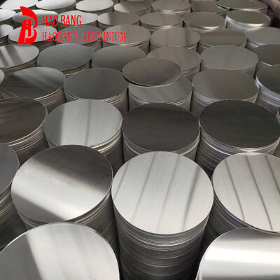 Smooth Surface High Flatness Aluminum Disc 1050 1060 3003 Alloy, 0.3–6mm Thick, Custom Size Aluminum Blank for Lamp Cover & Pots
