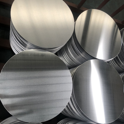 سبيكة 3004 1100 ألومنيوم صفيحة مستديرة 0.35-3mm لعلامات التحذير على الطريق