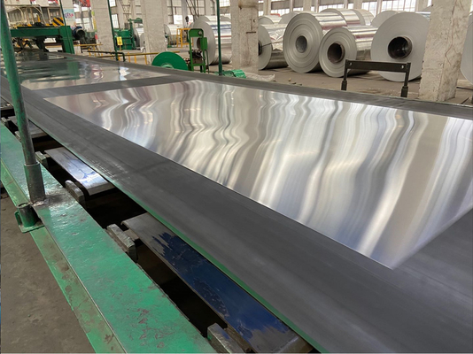 GB / t3880 ASTM B209 1050 1060 1070 11000.5 ملم لوح ألمنيوم بسبيكة للديكور المعماري
