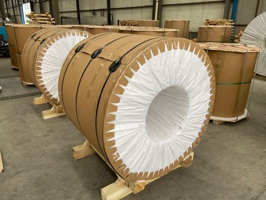 Customized 0.3-6mm Thick Aluminum Coil Strip for High-End Kitchenware with Sturdy Sea Transportation