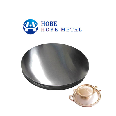 5.0mm عميق الرسم الألومنيوم أقراص دوائر 3000 سلسلة لوحة مستديرة لأدوات الطهي