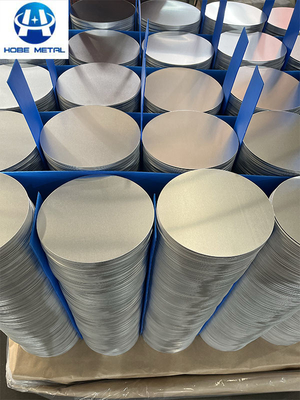 0.3mm سمك قرصات الألومنيوم المستديرة Dia 1600mm 1050 1060 1100 لأدوات الطبخ