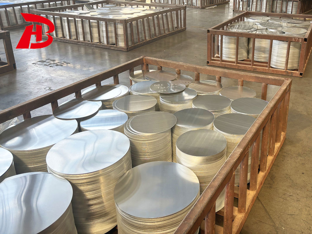 أقراص ألومنيوم مؤكسد لأدوات المطبخ 1050 / 1060 / 1070 / 1100