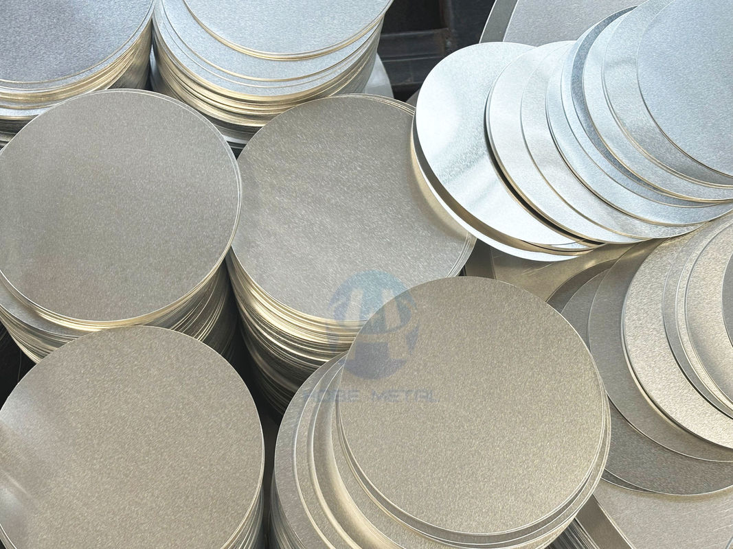 Rust-Resistant Silvery Aluminum Circles 1080/1100 0.3-6.0MM for Decor Fixtures