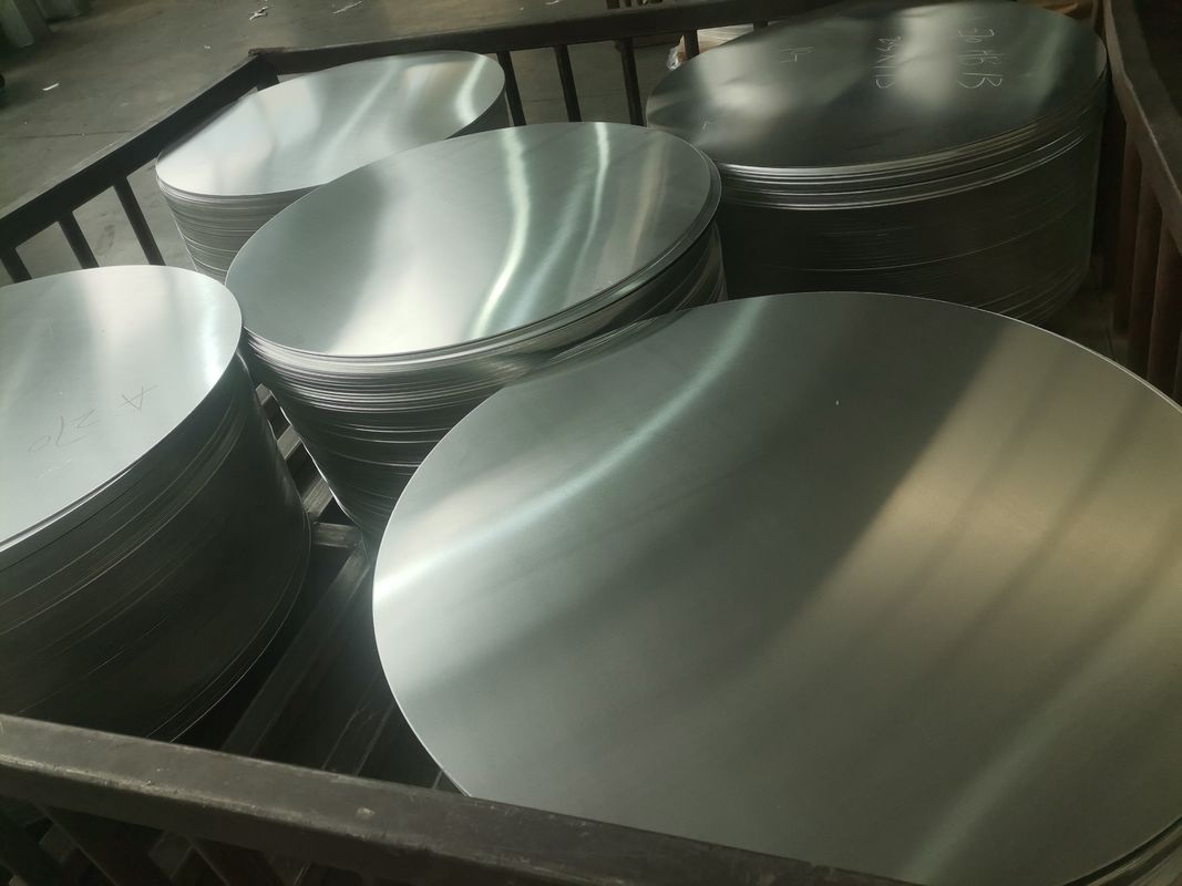 High Flatness Aluminum Disc 1050/3003 Alloy O H12 Temper CC DC Material Deep Drawing Crack Resistant Custom Diameter for Pots Pans Industrial Stamping