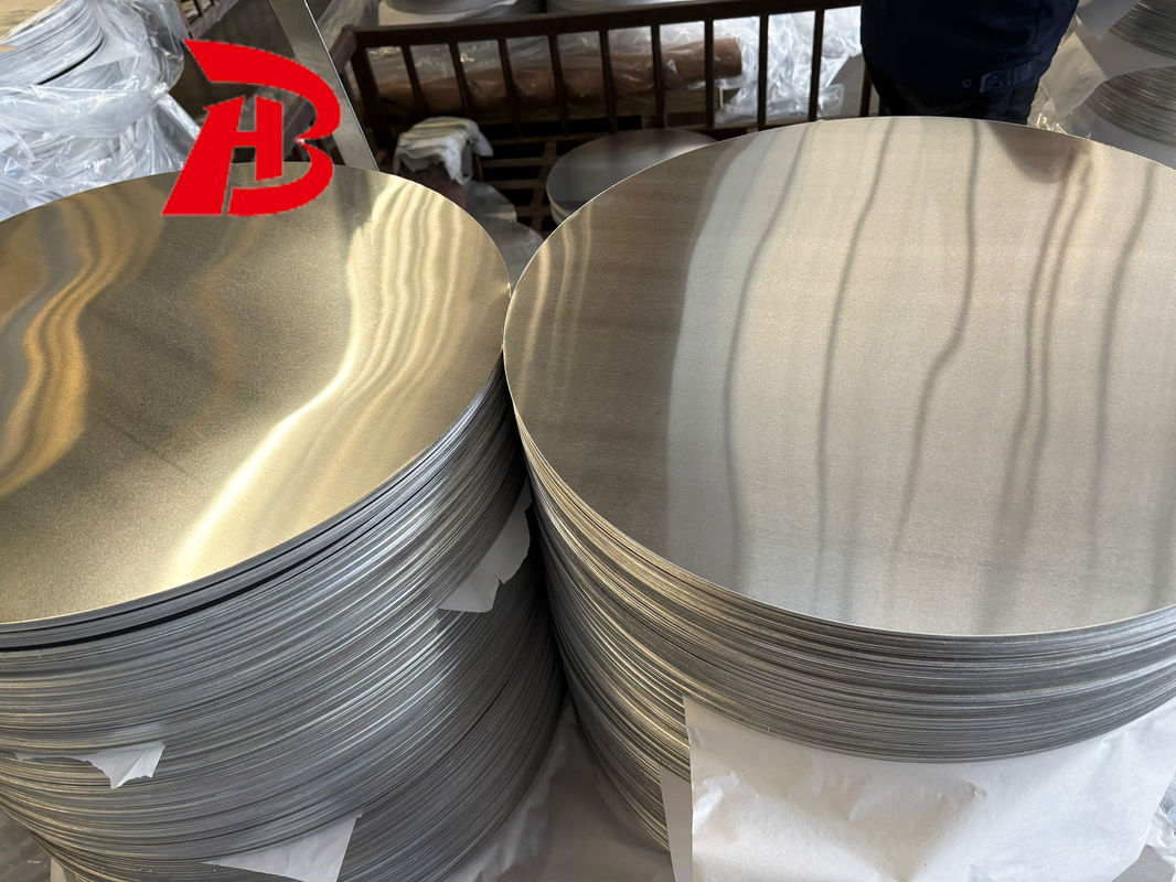 1050 1060 Aluminum Circle CC DC Material O H12 Temper Deep Drawing Crack Resistant Disc for Cookware Pots and Pans
