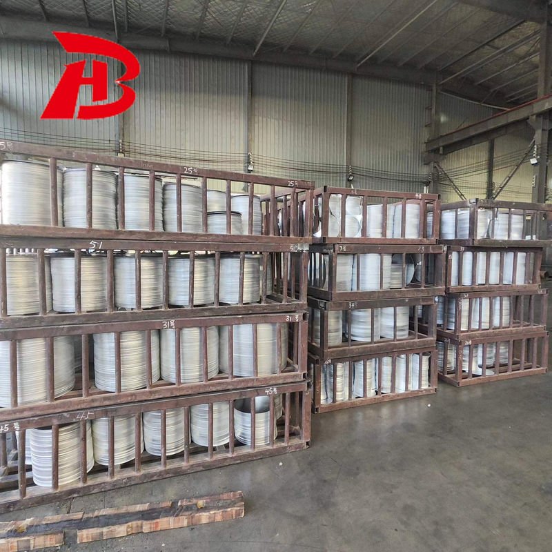 حلقات الألومنيوم الموصلة للحرارة قابلة للتشكيل 1050/1060/1080/1100 Φ80-1600MM 0.3-6.0MM لتصنيع الأجهزة الإضاءة