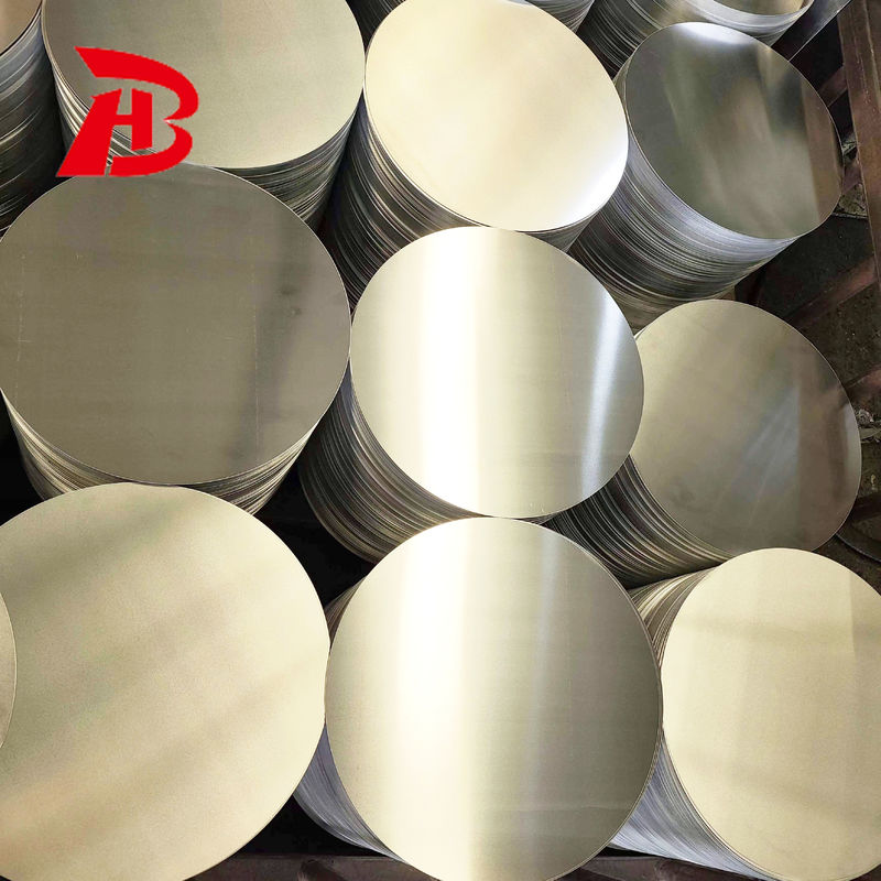 Smooth Surface High Flatness Aluminum Disc 1050 1060 3003 Alloy, 0.3–6mm Thick, Custom Size Aluminum Blank for Lamp Cover & Pots