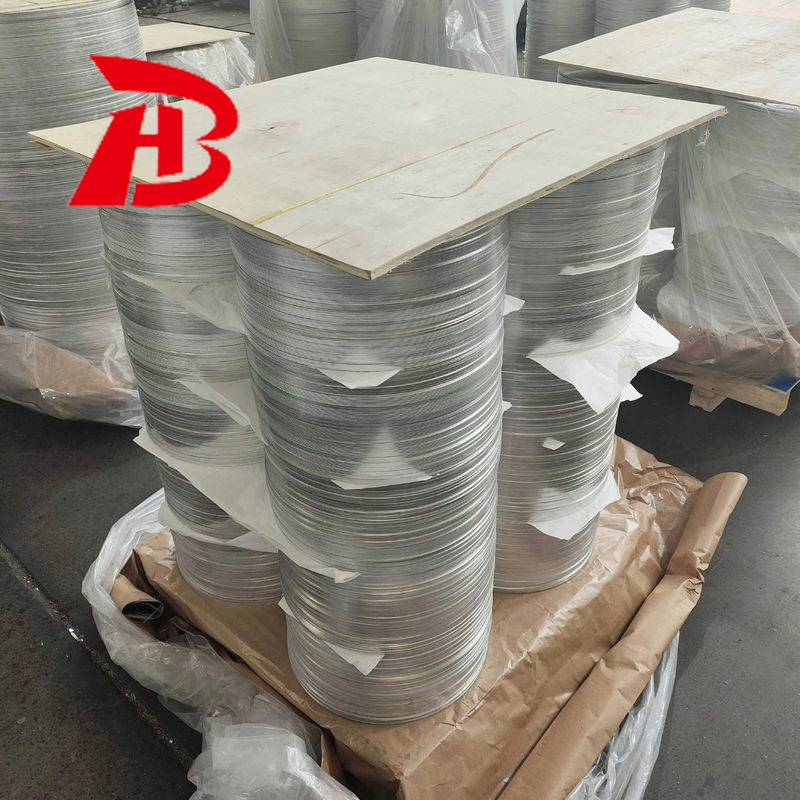 دوائر وأقراص ألومنيوم من سلسلة 3105 ذات سمك موحد بقطر 80-1600 مم للديكور المعماري