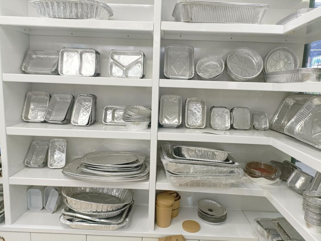 مناسبة لصناديق الغداء من الألومنيوم في صناعة المطاعم ، الخدمة المخصصة ، مع أكثر من عشر سنوات من دعم المصنع المهنية