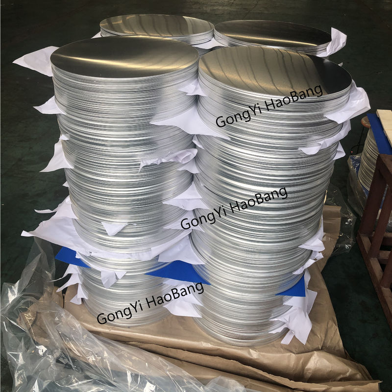 حلقات الألومنيوم الفضية طويلة الأمد 1050/1060 80-1600MM لمشاريع المنزل