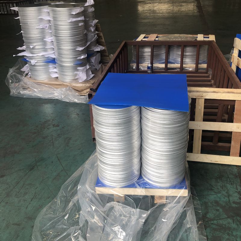 High Flatness Aluminum Disc 1050/3003 Alloy O H12 Temper Deep Drawing Crack Resistant for Pots Pans Industrial Stamping