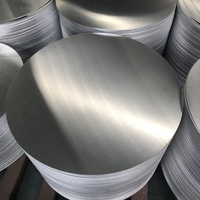 دوائر الألومنيوم الفضية اللامعة 1080/1100 0.3-6.0 مم للتجديد المنزلي