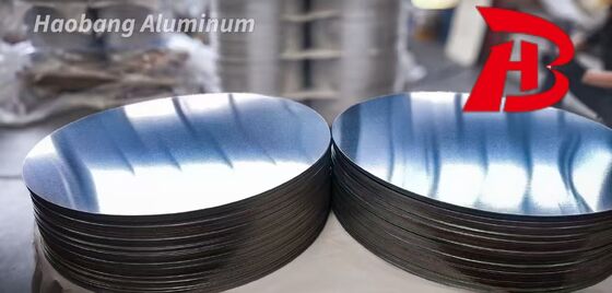 3003 1050 1060 حلقة الألومنيوم فارغة O ناعمة H18 ، 100 ‰ 1000mm Dia ، قرص الألومنيوم الرسم العميق لطباعة أدوات الطبخ